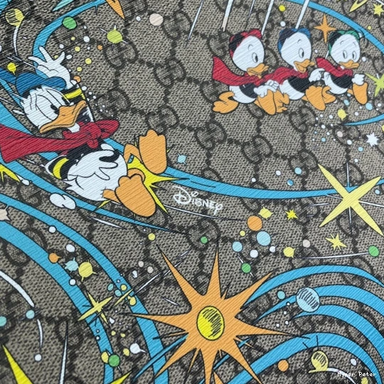 Hyper Peter Gucci Duck tote Donald Disney bag x 0806